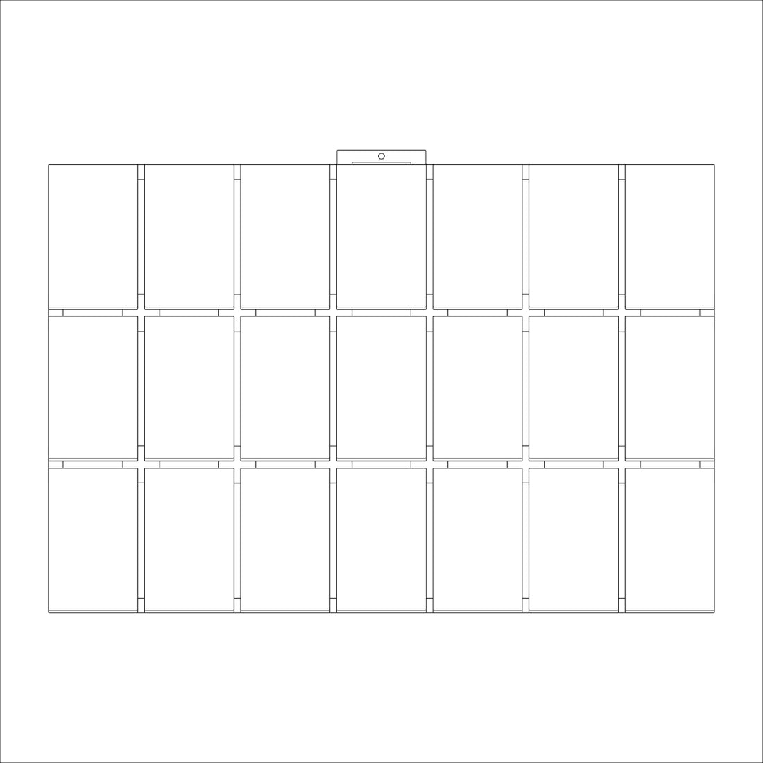 7x3 BOLT SYSTEM DISPLAY